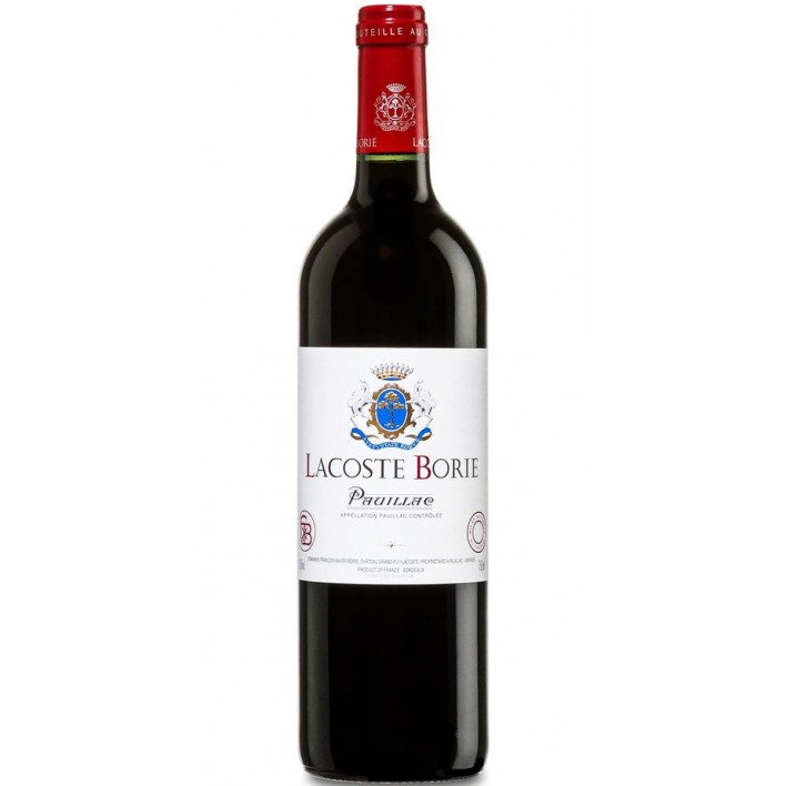Lacoste Borie (drugie wino Château Grand-Puy-Lacoste), Pauillac, Bordeaux 2008